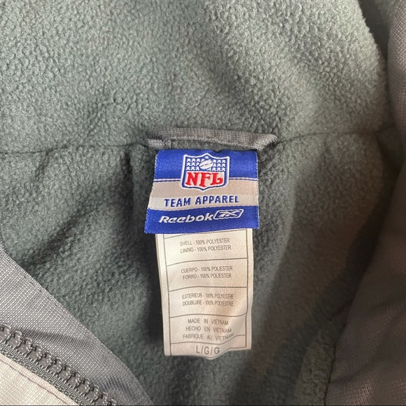 Y2K Miami dolphins Reebok NFL embroidered coat - Picture 7 of 7